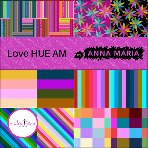 PRE-Order AM Love Hue by Anna Maria Horner- Yard Bundle- November 2024 - Modern Fabric Shoppe