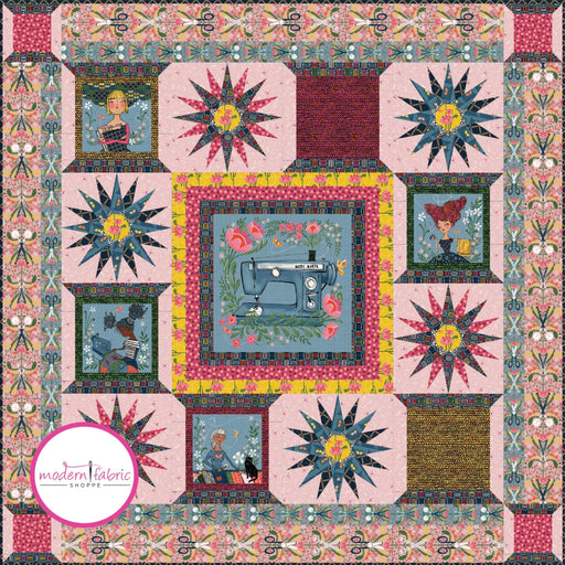 PRE-ORDER And the Magic Begins Quilt Kit featuring Magic Makers by Cori Dantini- November 2024 - Modern Fabric Shoppe