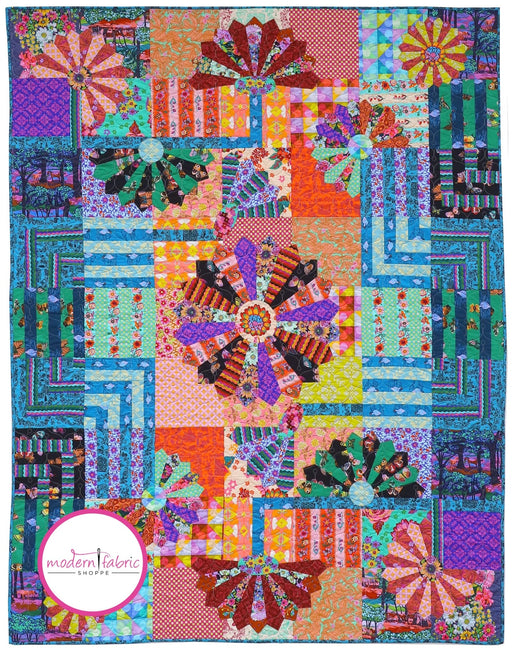 PRE-ORDER Anna Maria Horner- Fenceline Quilt Kit- November 2024 - Modern Fabric Shoppe