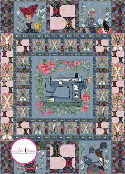 PRE-ORDER Make It Quilt Kit featuring Magic Makers by Cori Dantini- November 2024 - Modern Fabric Shoppe