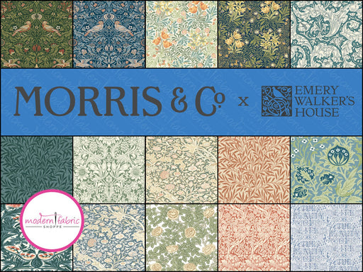 PRE-ORDER Morris & Company- Emery Walker's House- Fat Quarter Bundle- October 2024 - Modern Fabric Shoppe