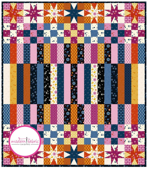 Libs Elliott- Mithril Quilt Kit featuring Birdie- June 2023 - Modern Fabric Shoppe