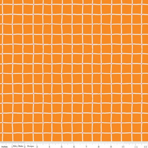 100 Aker Woods by Jill Howarth for Riley Blake Designs - Picnic Plaid C15176 - ORANGE - Half Yard September 2024 - Modern Fabric Shoppe