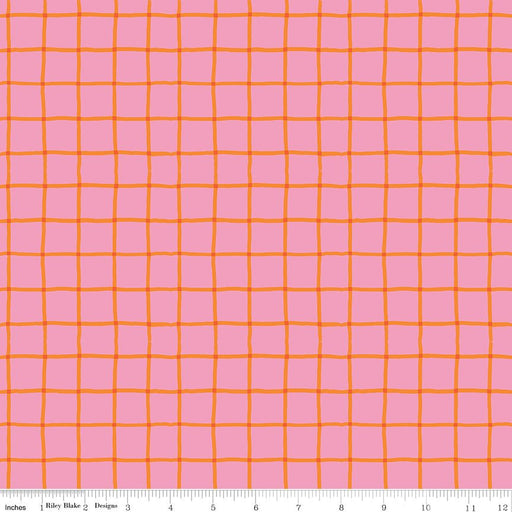 100 Aker Woods by Jill Howarth for Riley Blake Designs - Picnic Plaid C15176 - PINK - Half Yard September 2024 - Modern Fabric Shoppe