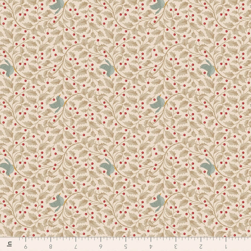 PRE-ORDER Tilda- Merry Little Christmas- Holly Clay TIL100636- Half Yard- July 2027