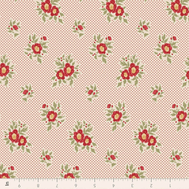 PRE-ORDER Tilda- Merry Little Christmas- Joy Cream TIL100638- Half Yard- July 2027