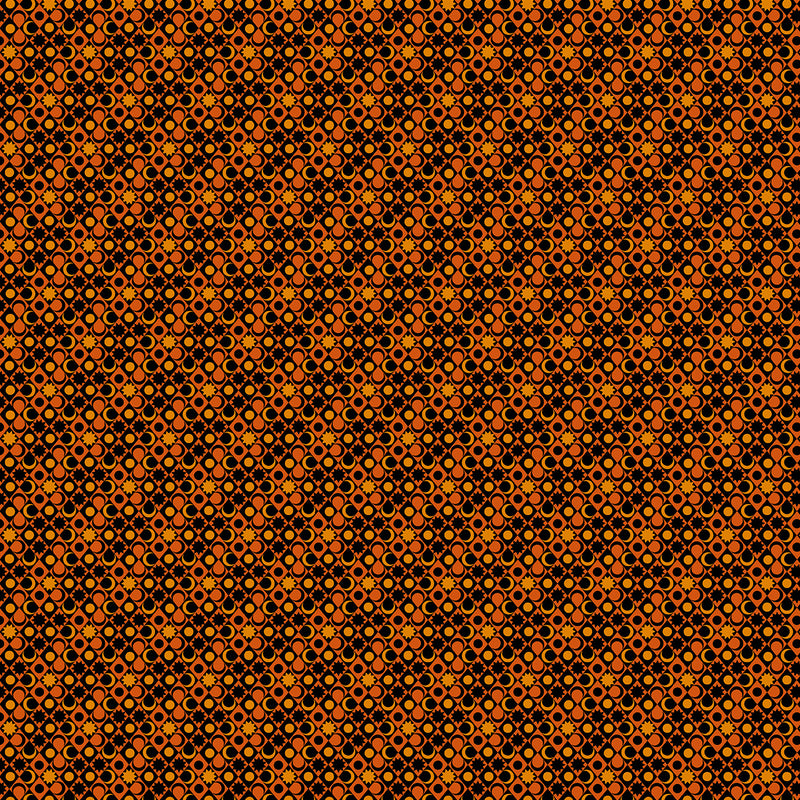 PRE-Order Enchanter by Libs Elliott- Spellbound A-10784-O Flame- Half Yard- April 2027