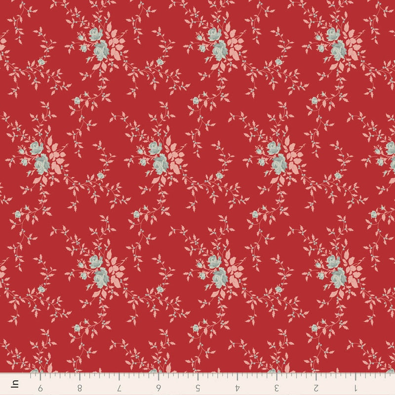 PRE-ORDER Tilda- Merry Little Christmas Blender- Noel Red TIL110139- Half Yard- July 2027