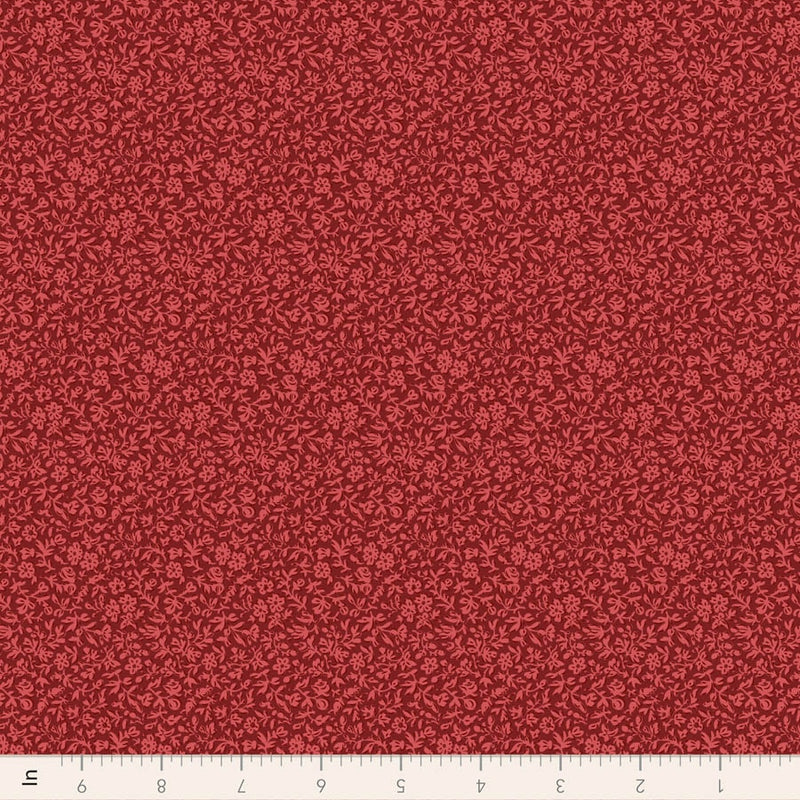PRE-ORDER Tilda- Merry Little Christmas Blender- Eve Burgundy TIL110140- Half Yard- July 2027