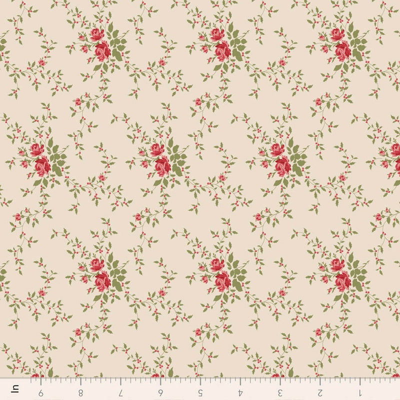 PRE-ORDER Tilda- Merry Little Christmas Blender- Noel Cream TIL110147- Half Yard- July 2027