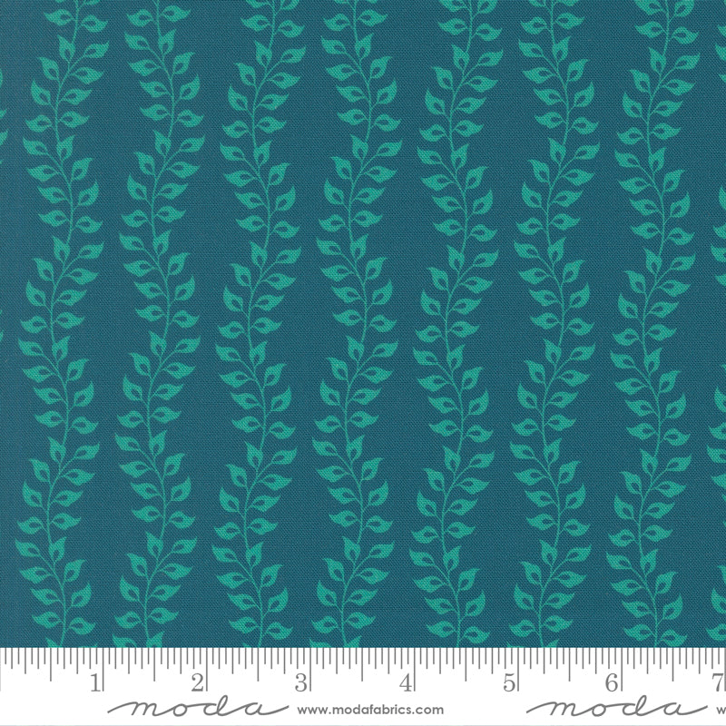 PRE-Order Tilbury Garden by Crystal Manning- Horizon Blue 11995 20- Half Yard- March 2027