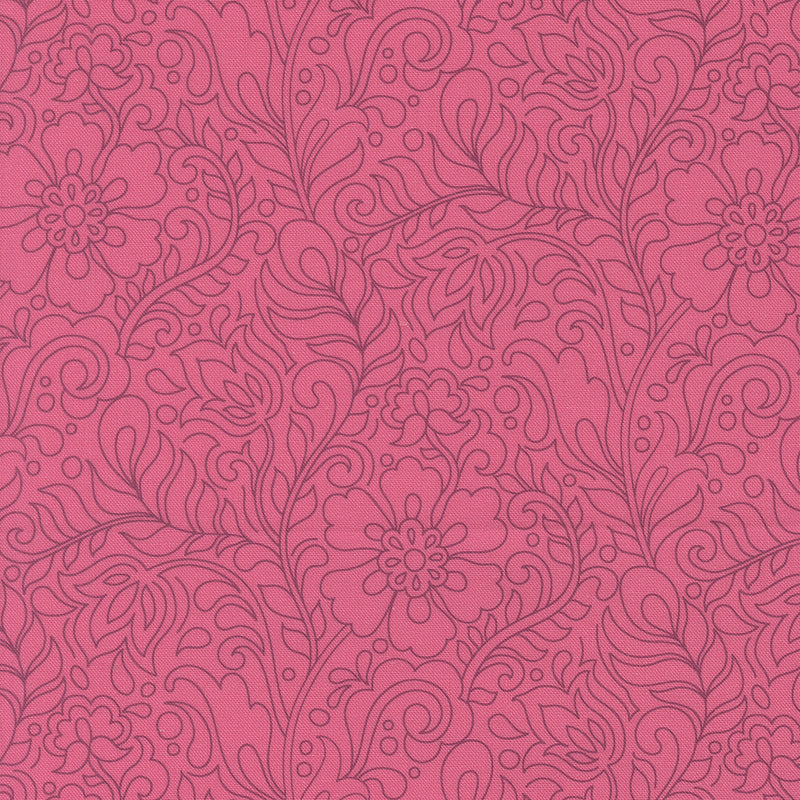 PRE-Order Tilbury Garden by Crystal Manning- Sweet Pea 11997 14- Half Yard- March 2027