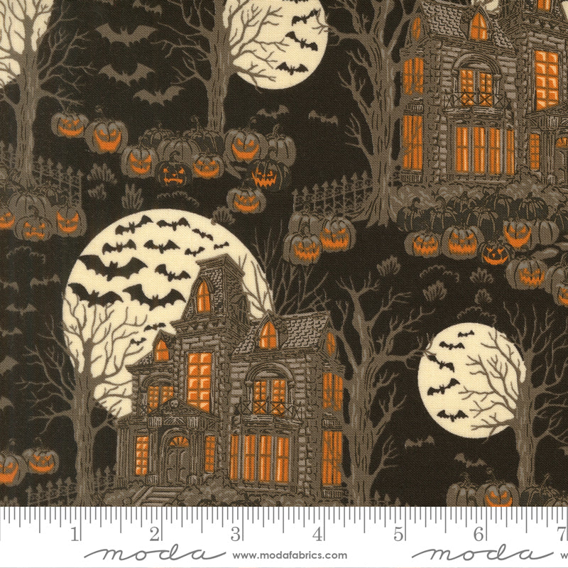PRE-ORDER Gothic Haunt by Stacy Lest Hsu- Raven 21001 16 - Half Yard- May 2027