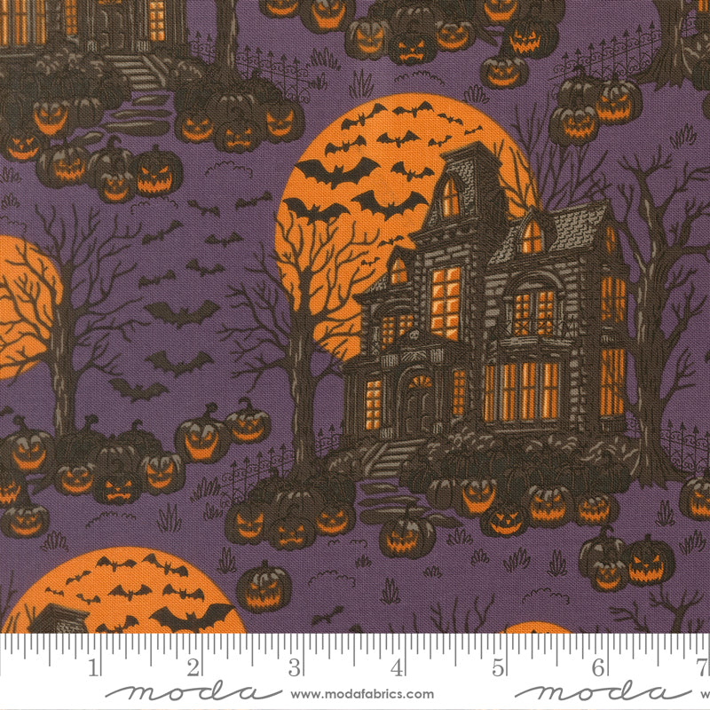 PRE-ORDER Gothic Haunt by Stacy Lest Hsu- Purple Haze 21001 20 - Half Yard- May 2027