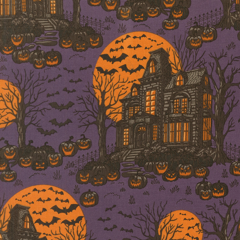 PRE-ORDER Gothic Haunt by Stacy Lest Hsu- Purple Haze 21001 20 - Half Yard- May 2027