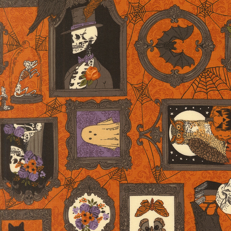 PRE-ORDER Gothic Haunt by Stacy Lest Hsu- Pumpkin 21002 17 - Half Yard- May 2027