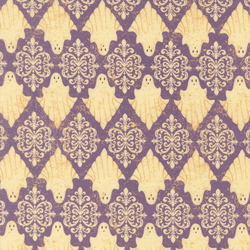 PRE-ORDER Gothic Haunt by Stacy Lest Hsu- Purple Haze 21007 19 - Half Yard- May 2027