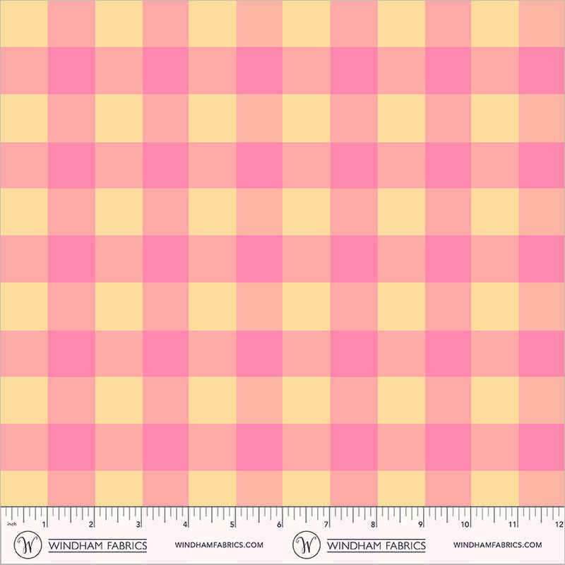 PRE-Order Heather Ross- Boat Race- Picnic Big 55607D-15 Peony- Half Yard- May 2027