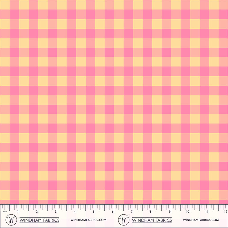 PRE-Order Heather Ross- Boat Race- Picnic Little 55608D-15 Peony- Half Yard- May 2027