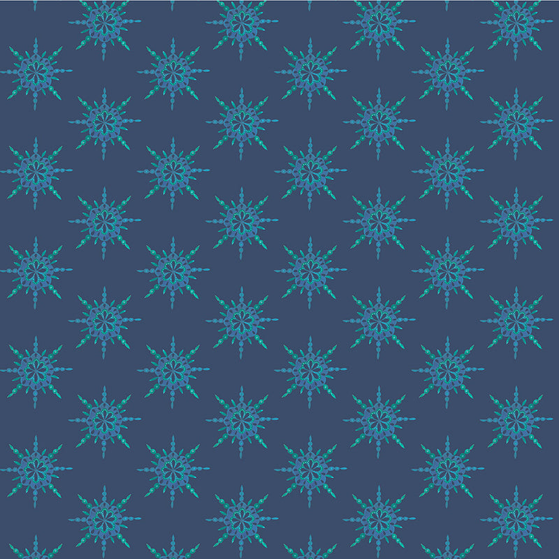 PRE-Order Sally Kelly- Celestial Skies- Starburst 55846D-9-Twilight-  Half Yard- May 2027