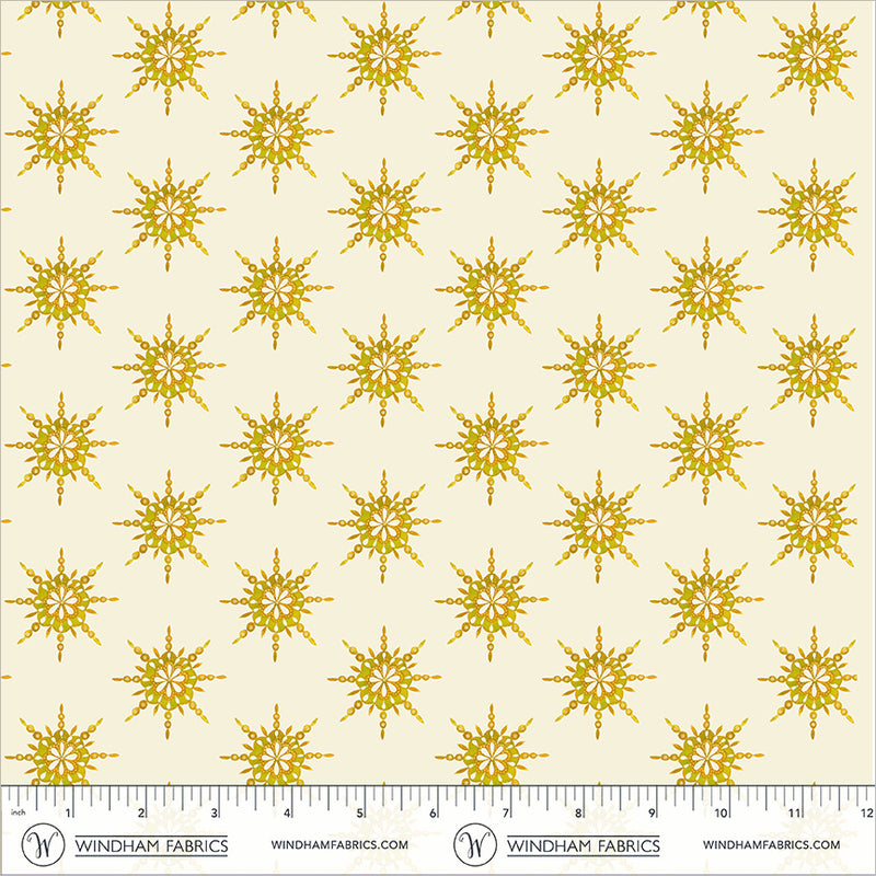 PRE-Order Sally Kelly- Celestial Skies- Starburst 55846DM-11-Cream/Gold-  Half Yard- May 2027