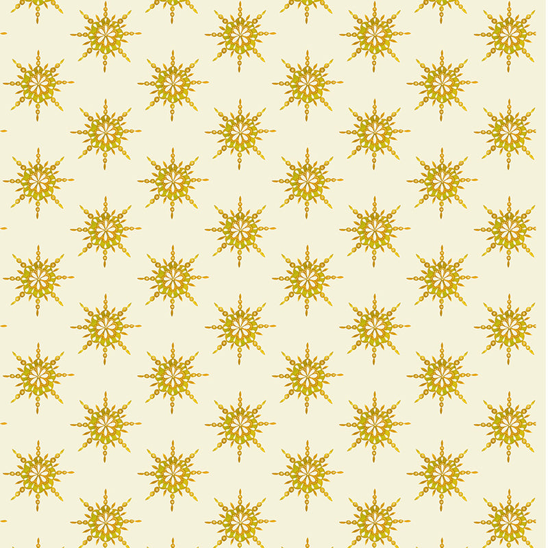 PRE-Order Sally Kelly- Celestial Skies- Starburst 55846DM-11-Cream/Gold-  Half Yard- May 2027