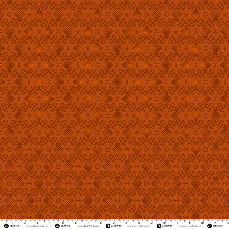PRE-Order Enchanter by Libs Elliott- Tarot A-10782-O Pumpkin- Half Yard- April 2027