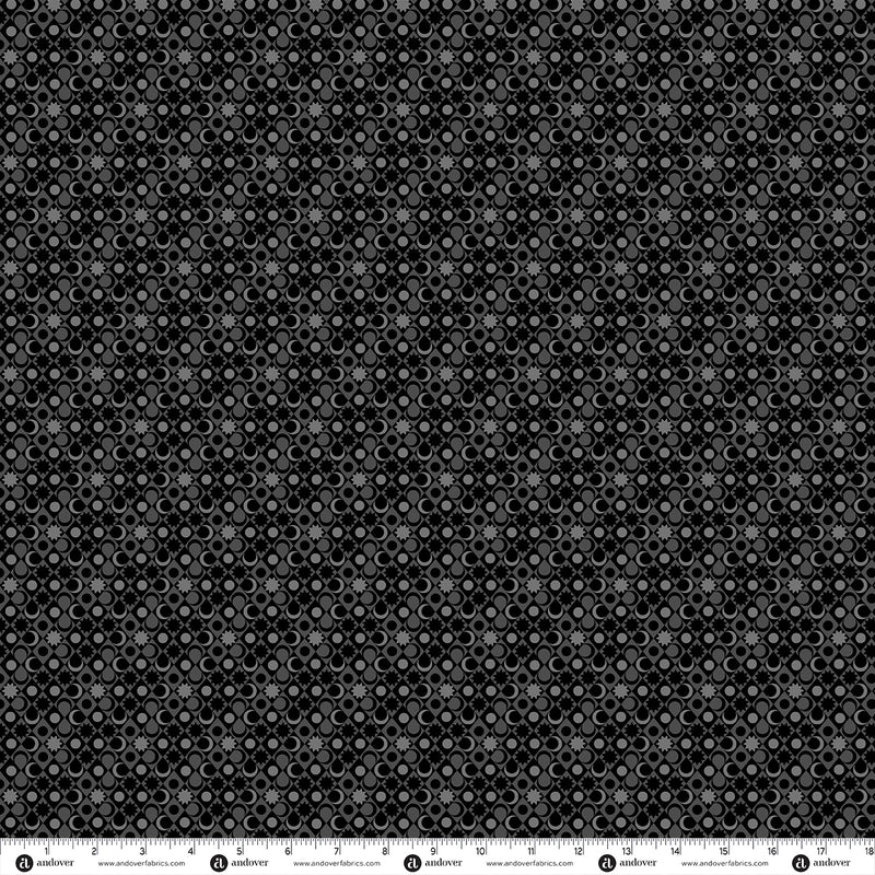 PRE-Order Enchanter by Libs Elliott- Spellbound A-10784-K Raven- Half Yard- April 2027