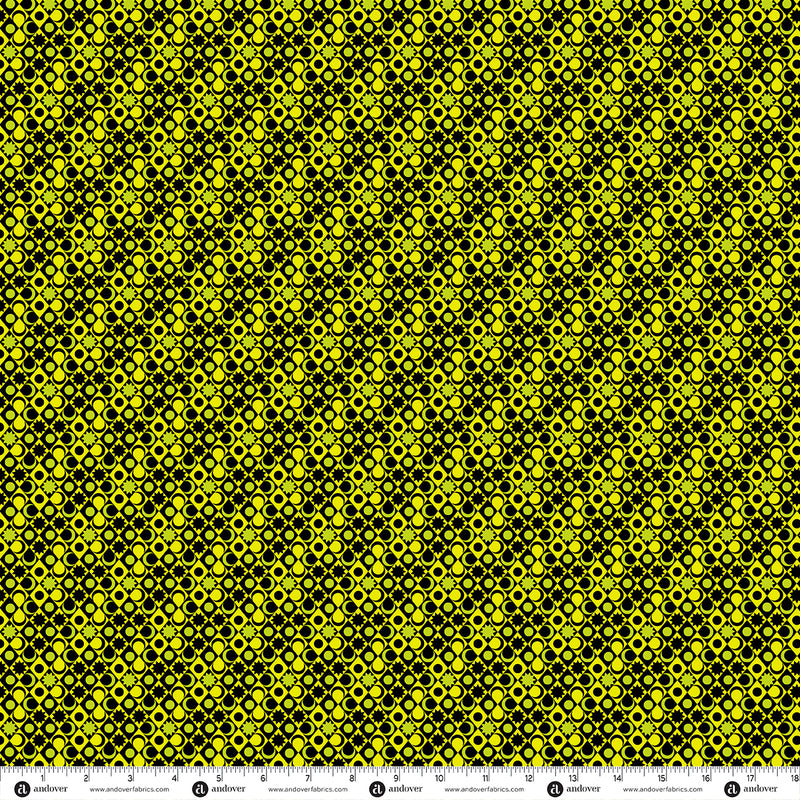 PRE-Order Enchanter by Libs Elliott- Spellbound A-10784-V Acid- Half Yard- April 2027