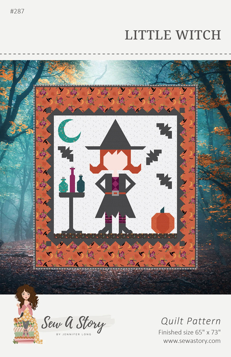Little Witch Quilt Pattern By Jennifer Long