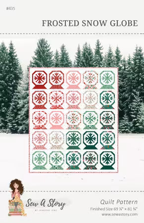 Frosted Snow Quilt Pattern By Jennifer Long