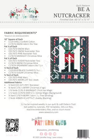 Be a Nutcracker Quilt Pattern By Jennifer Long