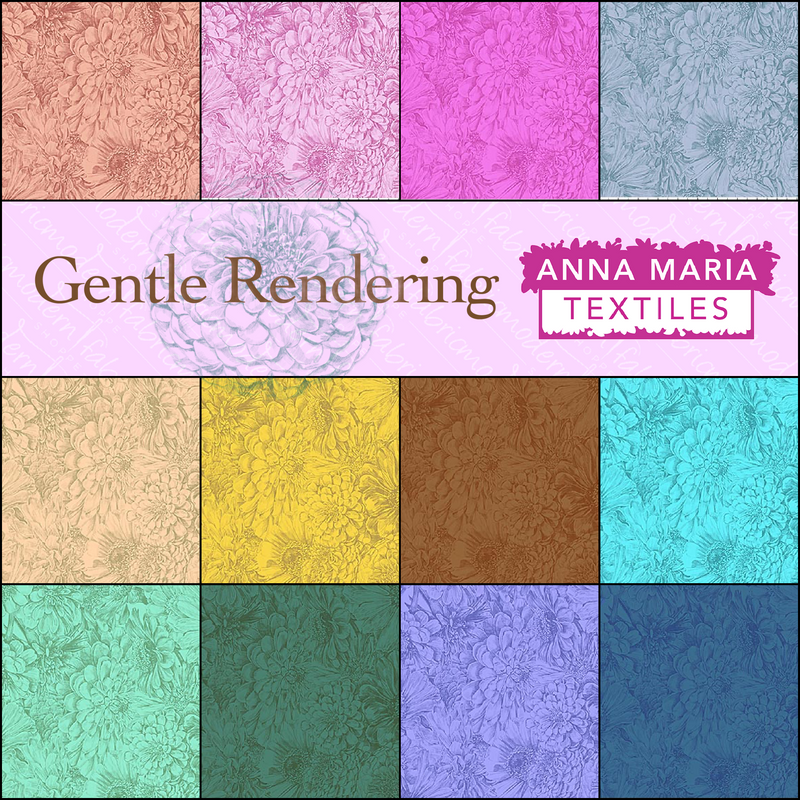 PRE-Order Gentle Rendering- by Anna Maria Horner- Half Yard Bundle- April 2027