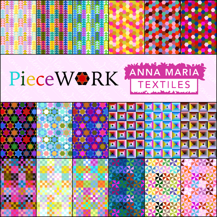 PRE-Order Piecework by Anna Maria Horner- Fat Quarter Bundle- March 2025