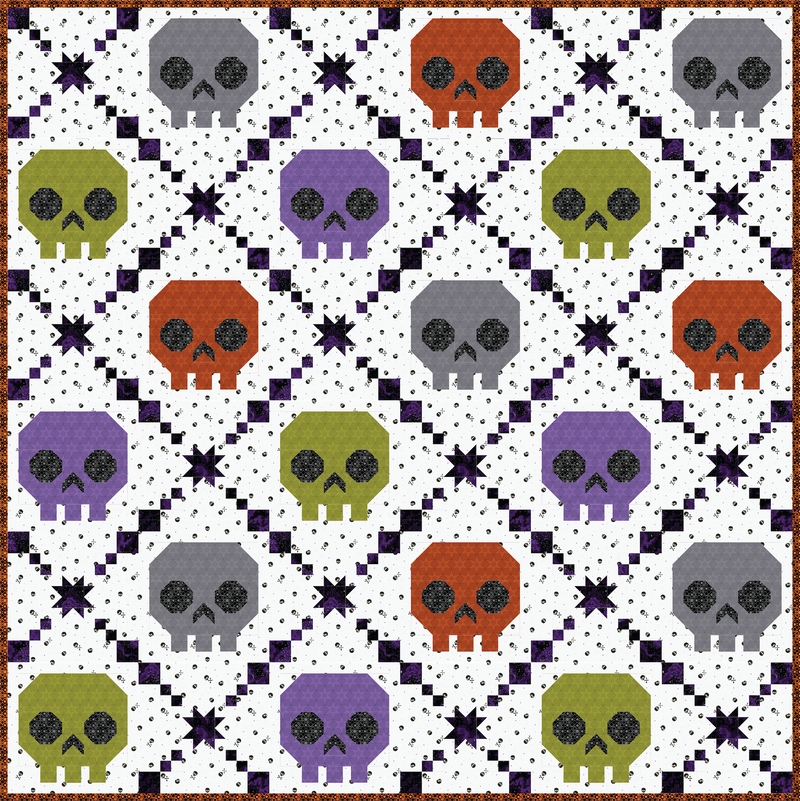 PRE-Order Bone Brigade Light Quilt Kit featuring Enchanter by Libs Elliott- April 2027