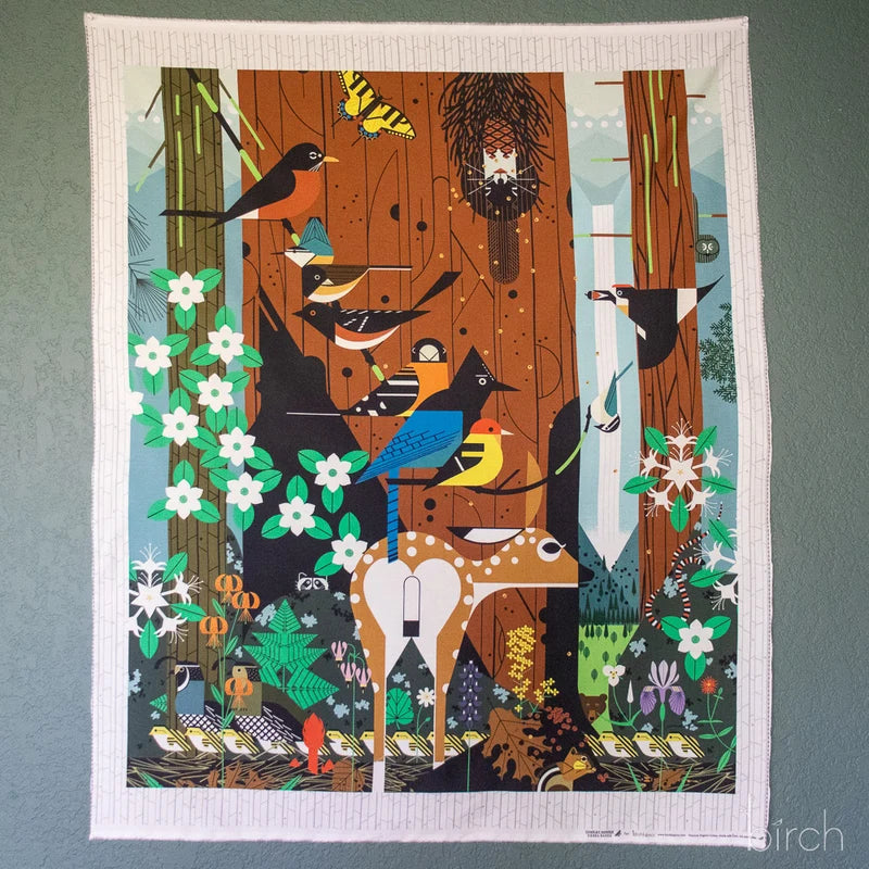 Sierra Range by Charley Harper- Sierra Range Poster Panel CH-454 Yard- August 2026