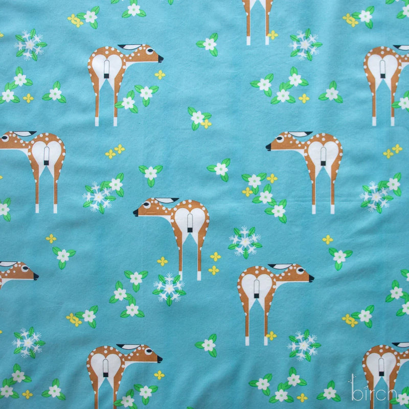 Sierra Range by Charley Harper- Sierra Deer Field CH-165  Half Yard- August 2026