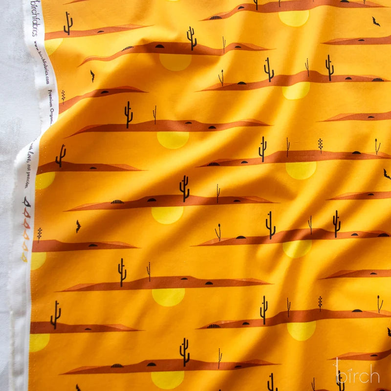 The Desert by Charley Harper- Desert at Dusk CH-215 Half Yard- August 2026