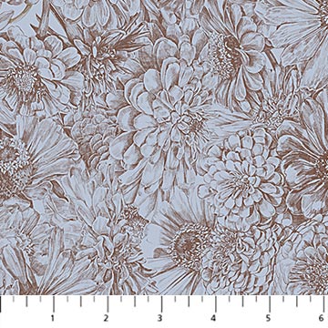 PRE-Order Anna Maria Textiles- Gentle Rendering- Bounty CLAMT105-63C Storm- Half Yard- April 2027