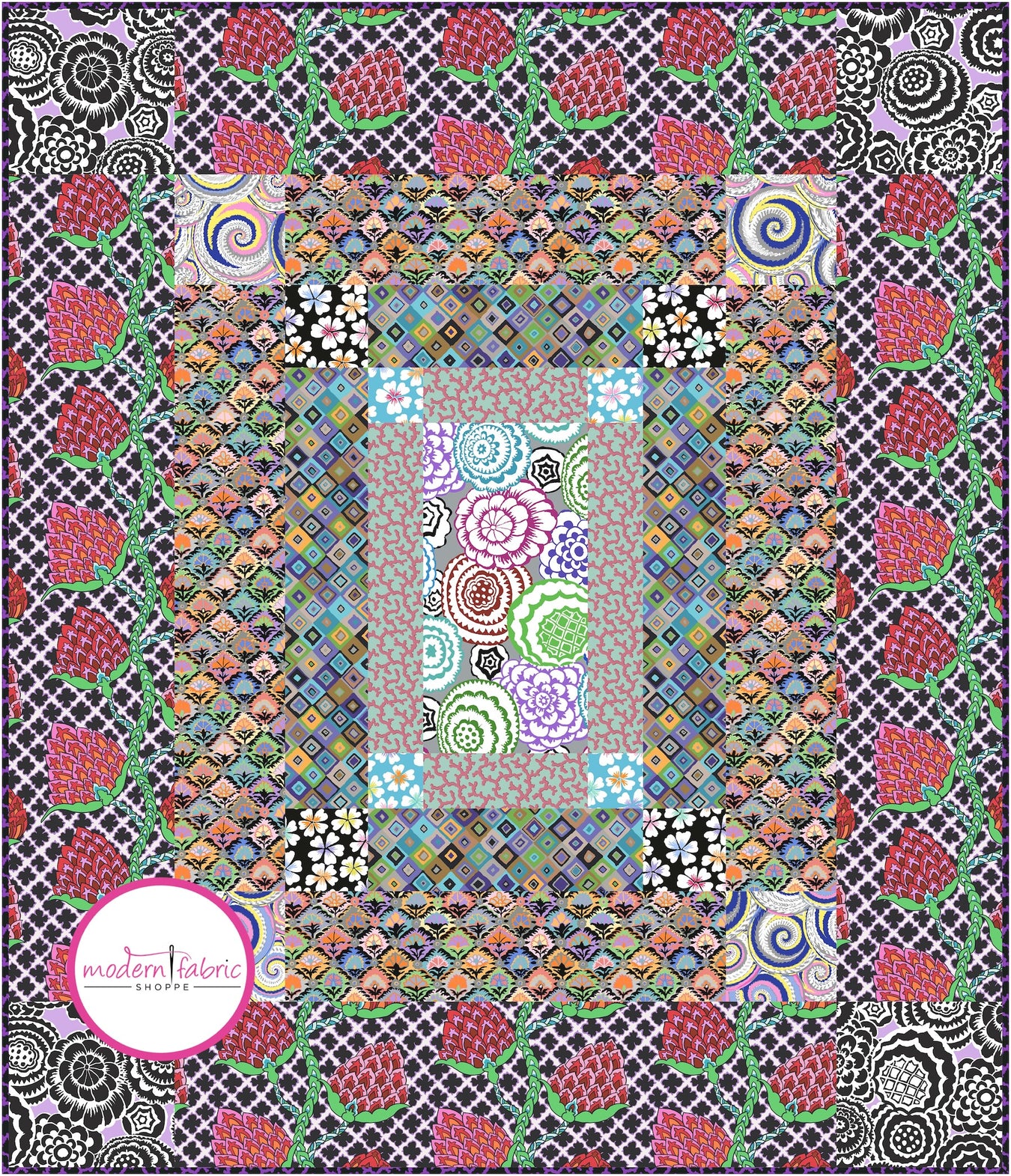 Tula Pink Everglow 8 Animal Prints Fabric Bundle – Mashe Modern Fabric and  Quilting