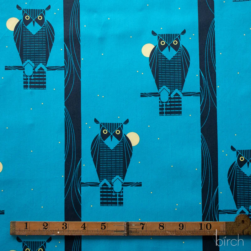 Iconic Vol. 2 by Charley Harper- Moon Owl CH-234  Half Yard- 2026