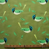 Iconic Vol. 2 by Charley Harper- Jay Poplin Green CH-49  Half Yard- 2026