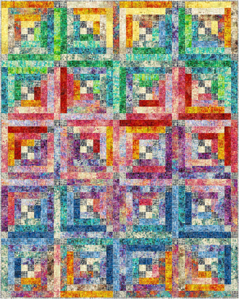PRE-ORDER Tim Holtz Eclectic Elements Fragments- Mountain Light Quilt Kit- April 2027