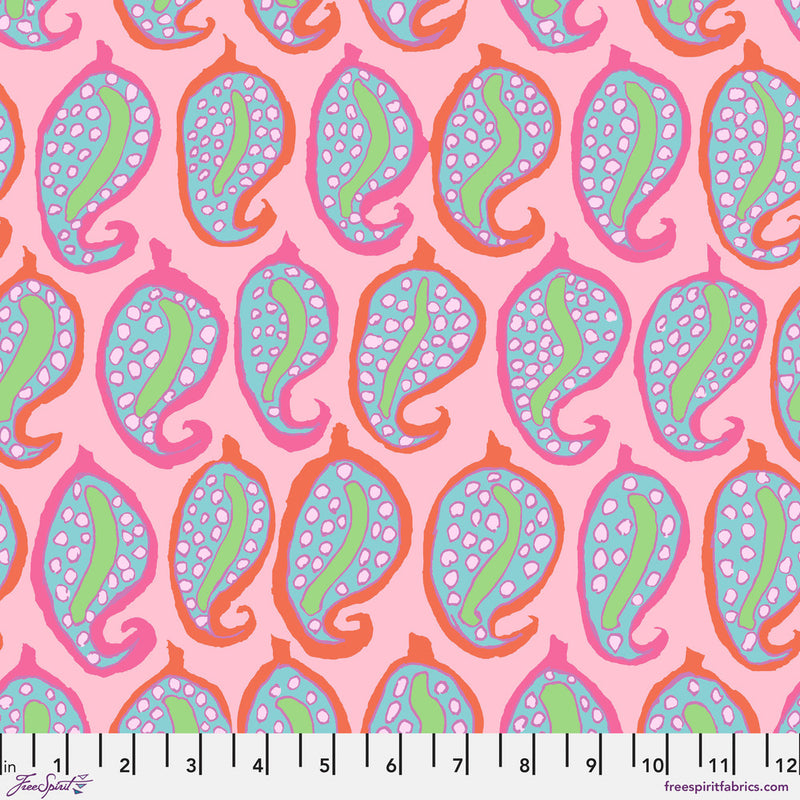 Kaffe Fassett August 2024 Collective- Pasha Paisley- PWBM096.PINK- Half Yard