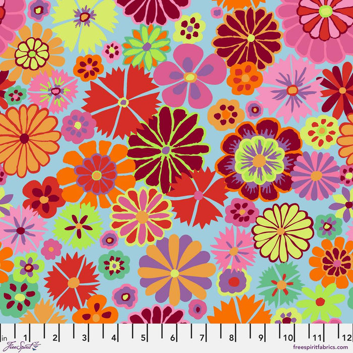 Kaffe Fassett August 2024 Collective- Folk Flower- PWGP204.PINK- Half Yard