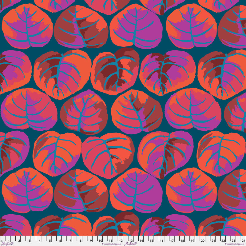 PRE-Order Kaffe Fassett February 2027 Collective- Palm Leaves PWGP208.RED- Half Yard