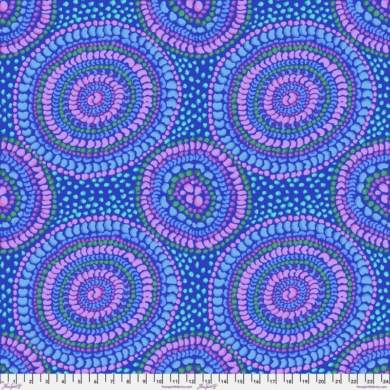 PRE-Order Kaffe Fassett February 2027 Collective- Bean Mosaic  PWGP217.BLUE- Half Yard