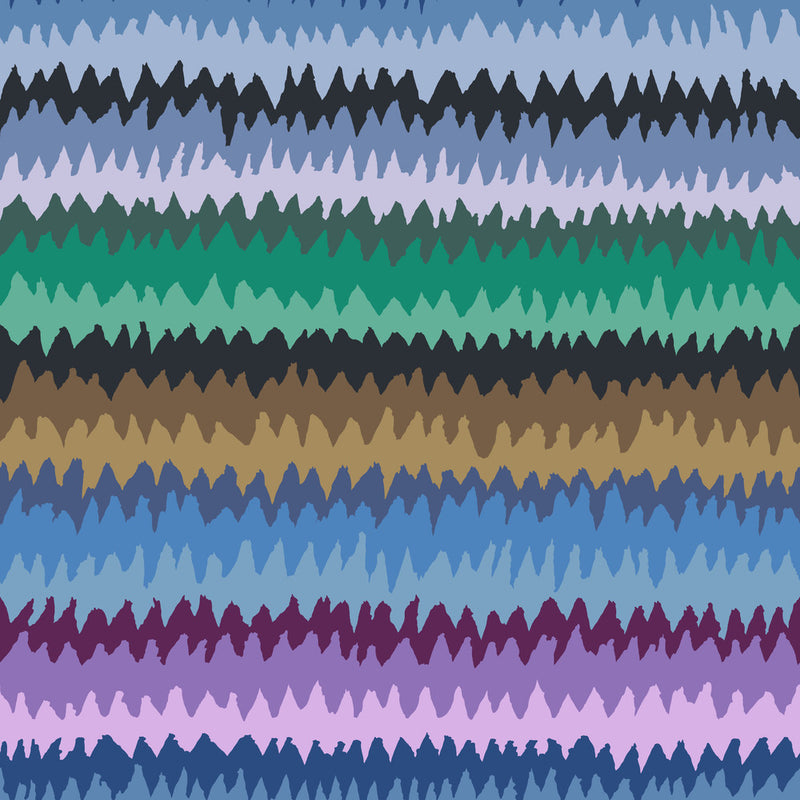 PRE-Order Kaffe Fassett February 2027 Collective- Mirage PWGP222.DARK- Half Yard