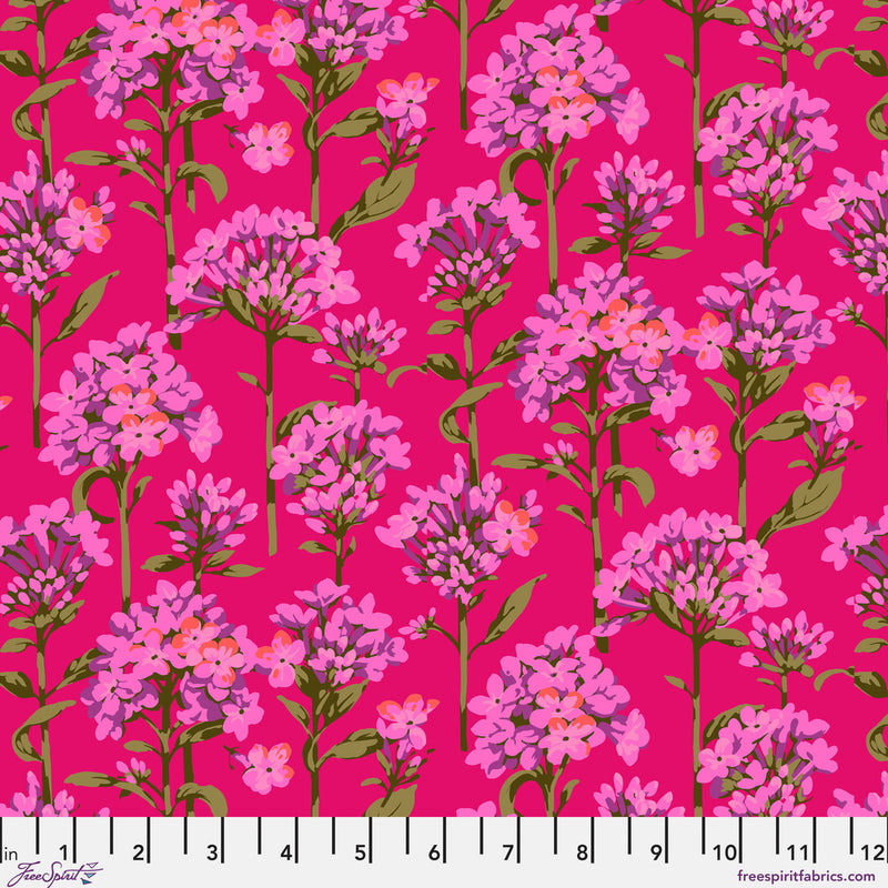PRE-Order Kaffe Fassett February 2027 Collective- Phlox PWMD004.PLUM- Half Yard
