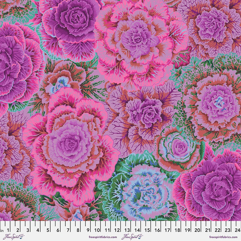 Kaffe Fassett Collective- Philip Jacobs- Brassica PWPJ051.MAGENTA- Half Yard